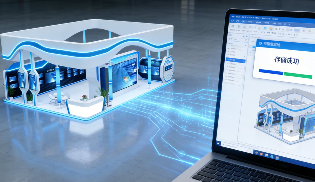 展览设计公司数字资产管理系统